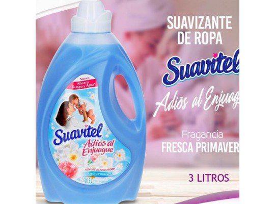 Suavitel Suavizante de Telas (Primavera Fresca) 46 ONZ