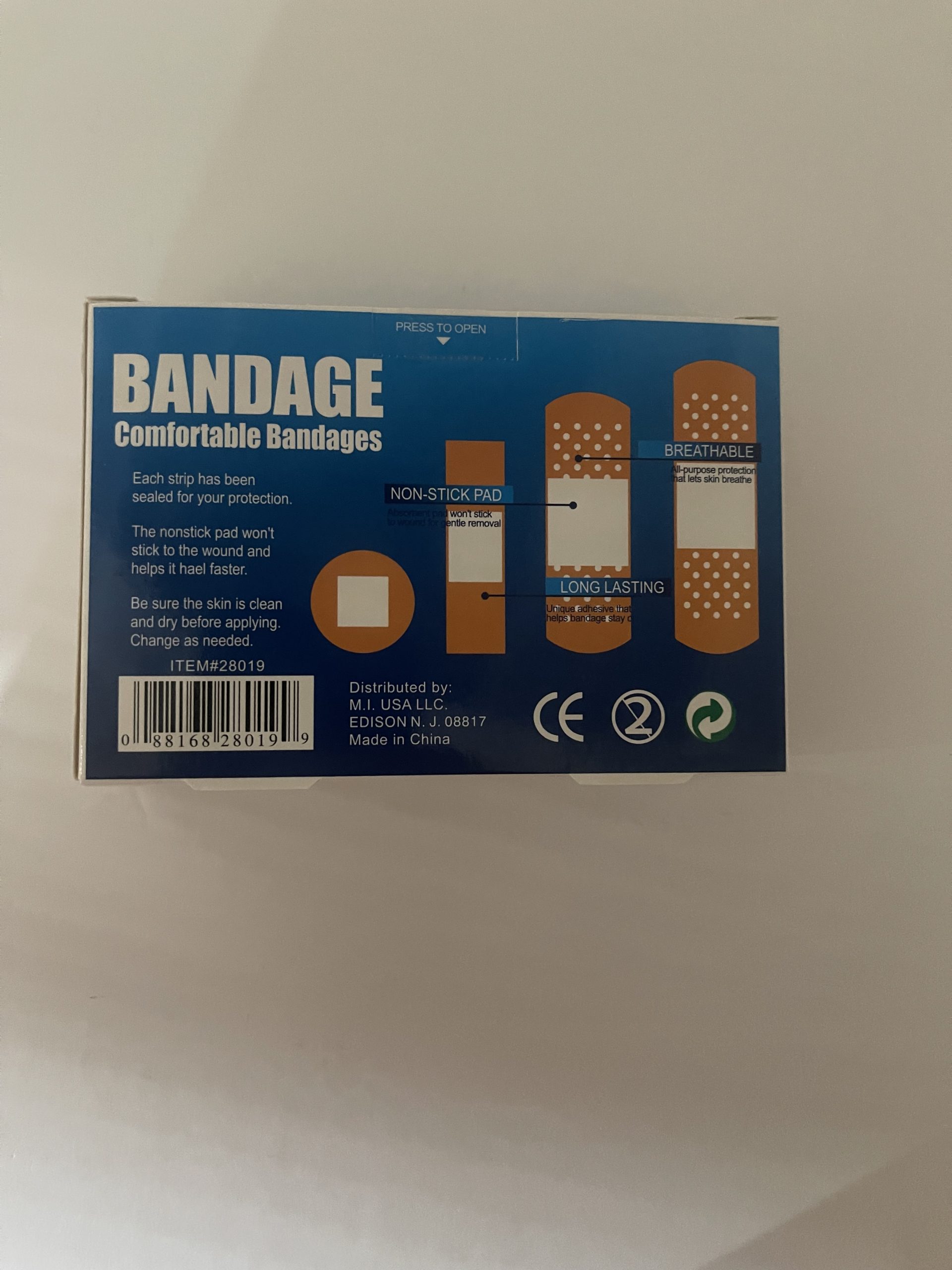 BANDAGE EYEBROWN KIT 100PC - Image 2