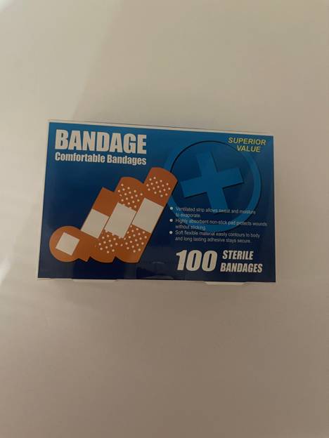 BANDAGE EYEBROWN KIT 100PC