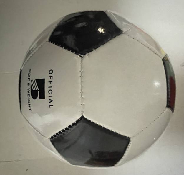Black And White SOCCER Ball