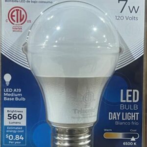 LED BULB DAY LIGHT 60 WATS